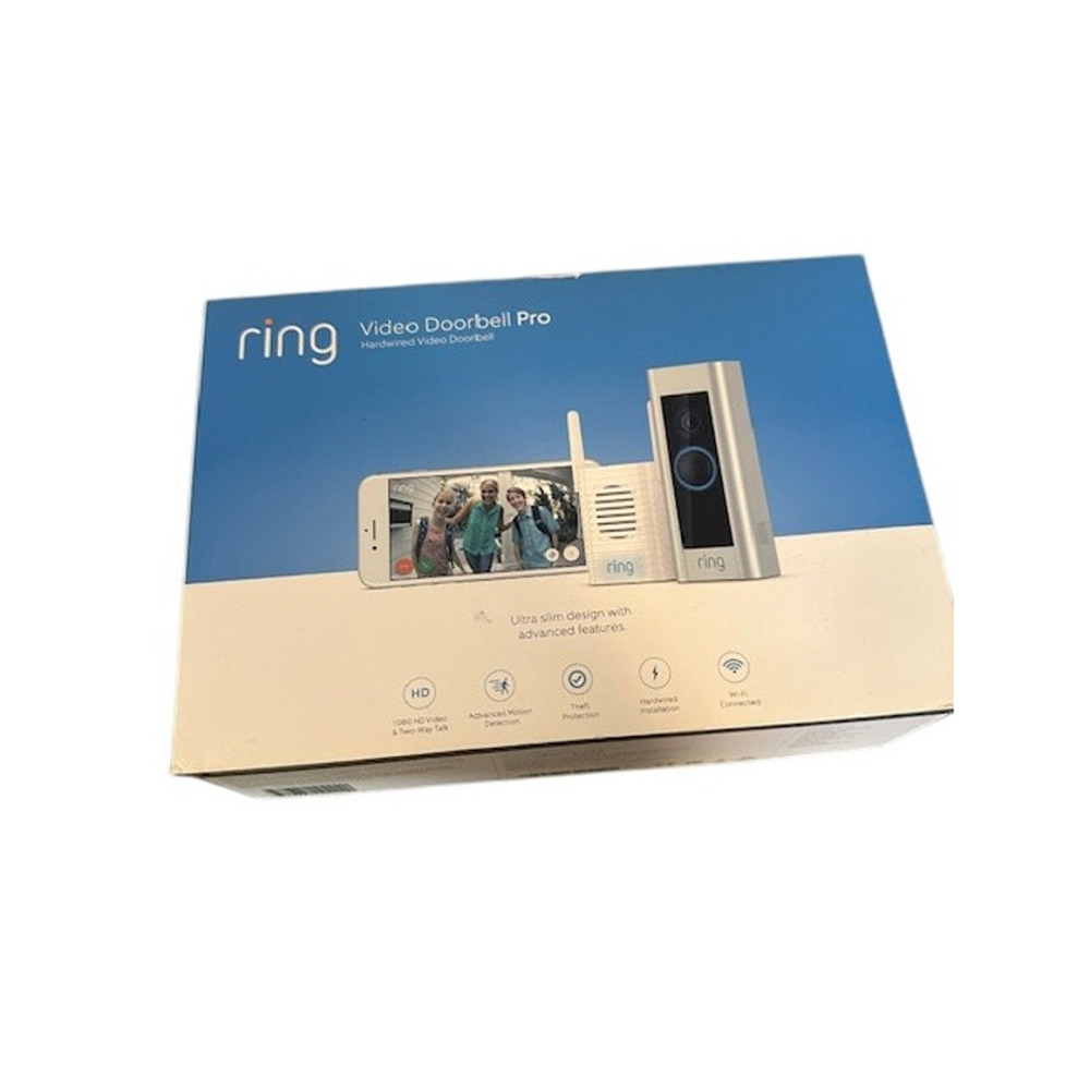 Ring Video Doorbell Pro Hardwired Advanced Motion Night Vision NIB